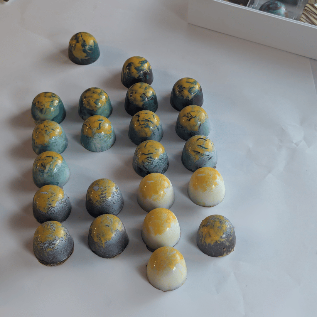 16-Piece Gourmet Chocolate Bonbons – CHONUT Collection